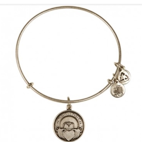 Claddagh Alex and Ani Charm Bracelet Bangle