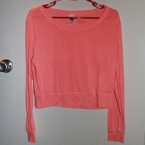 PINK by Victoria's Secret semi-cropped long sleeve