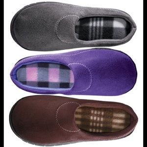 Brown Only memory foam slippers