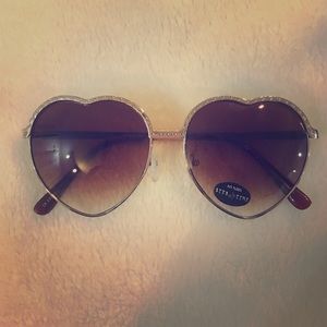 Full Tilt heart shaped sunglasses