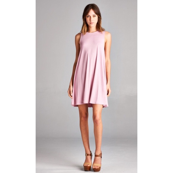 Red Lace Up Back Dress - Picture 3 of 3