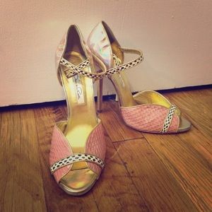 Oscar De la Renta Pink Heels