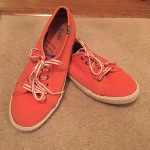 Orange and Blue Keds