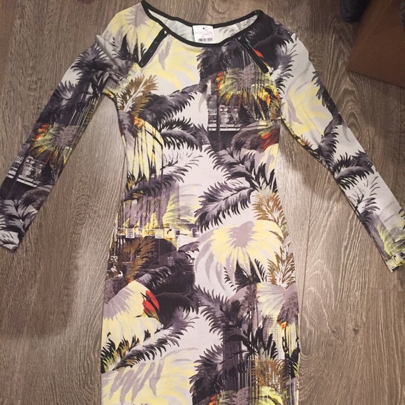 Topshop bodycon midi dress