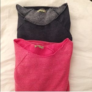 Alternative app sweatshirt bundle! 2 scoop necks