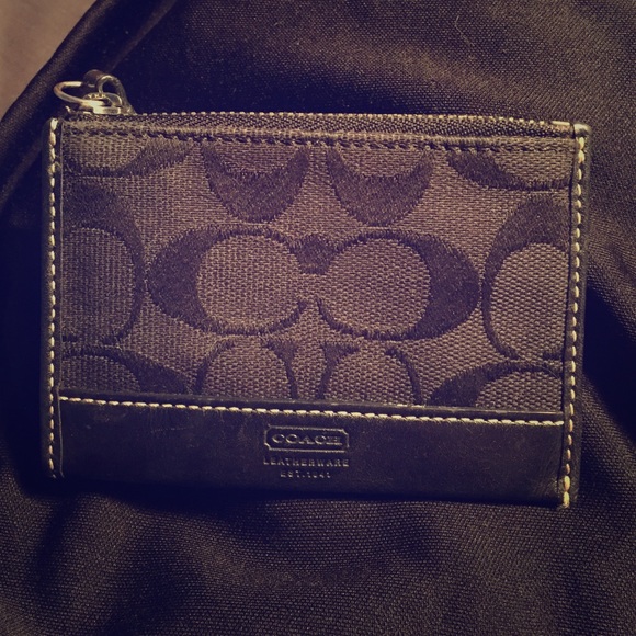 Coach card holder
