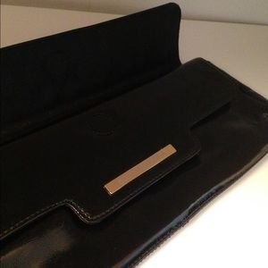 BCBG Black Clutch Bag