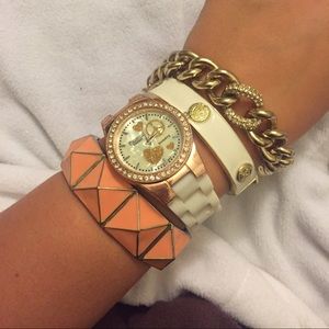 Victoria's Secret Angels gold bracelet + more