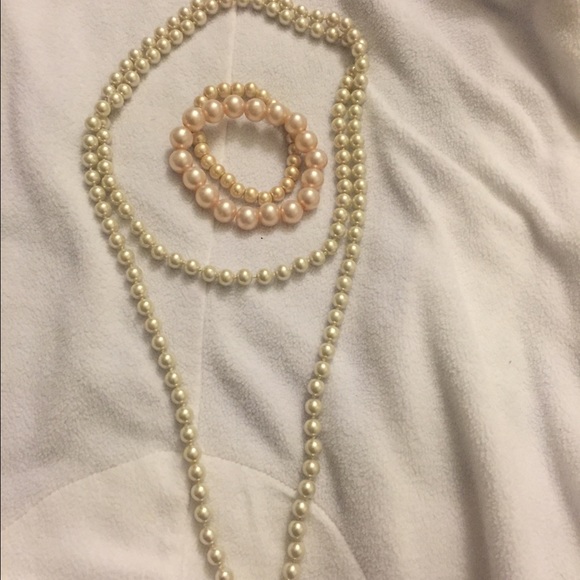Pearl jewelry set - Picture 1 of 1