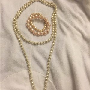 Pearl jewelry set