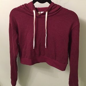 Cropped sweatshirt