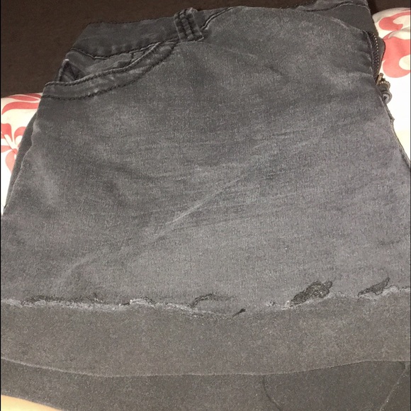 Black shorts