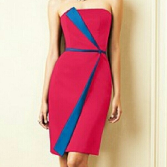 Alfred Angelo Pink and Blue Bridesmaid/HOCO Dress