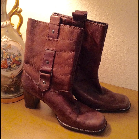 Aerosoles Brown Leather Boots