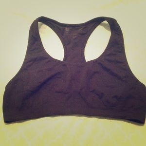 Racer back sports bra