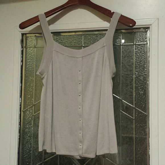 Silk tank top