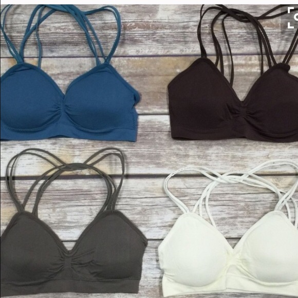 Restocked • Criss Cross Bralettes - Picture 3 of 4