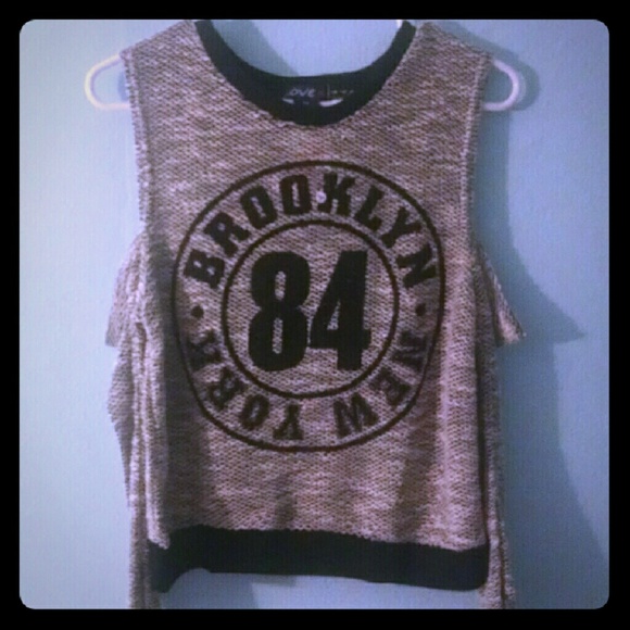 Brooklyn Black Cut Top