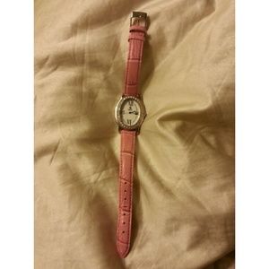 Ladie's Giorgio Milano Oval watch with rhinestones
