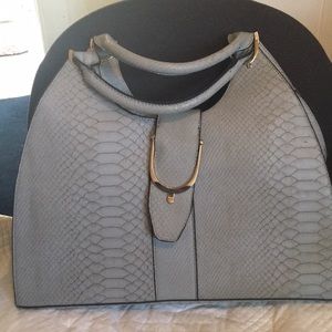 Gray purse