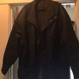 Man Leather Coat