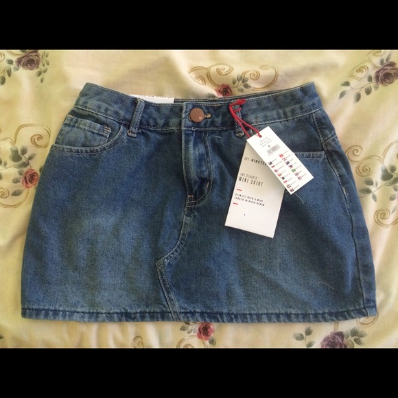 Cotton On Denim Mini Skirt