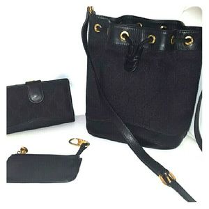 Authentic Vintage Gucci Handbag and Coin Purse