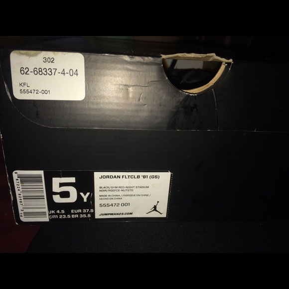Jordan FLTCLB '91(GS) size 5y - Picture 2 of 4