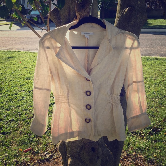 Cute Blazer!! Very Beachy!! Like New! 🌅