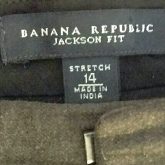 Banana Republic wool trousers