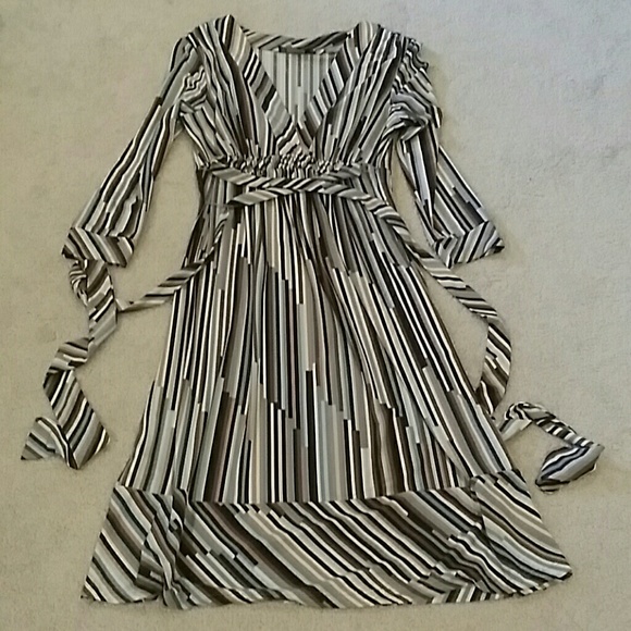 BCBG MAXAZRIA striped Dress