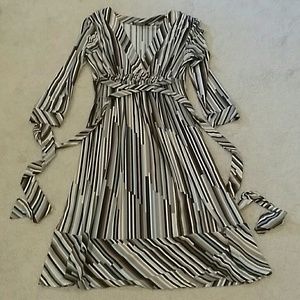 BCBG MAXAZRIA striped Dress
