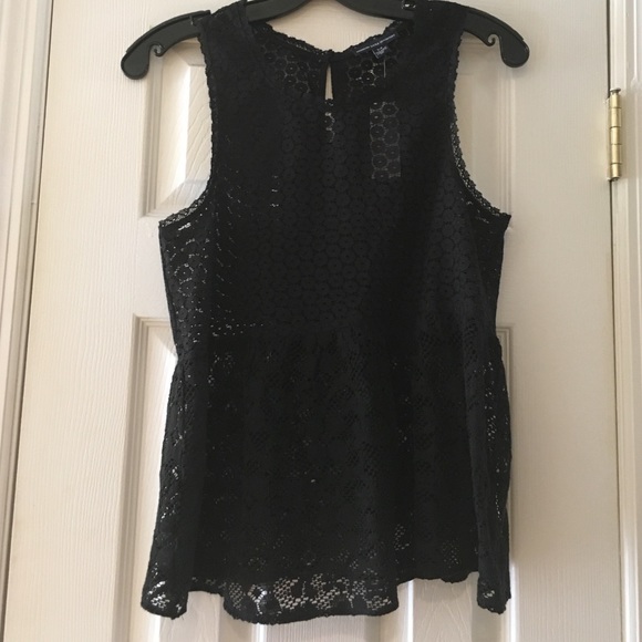 American Eagle Outfitters, Black Top, Size S