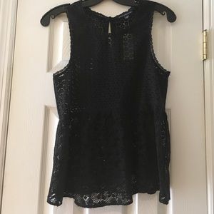 American Eagle Outfitters, Black Top, Size S