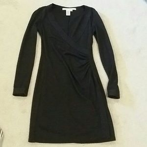 Max Studio Faux Wrap Dress