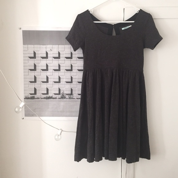 Kimchi Blue grey babydoll dress