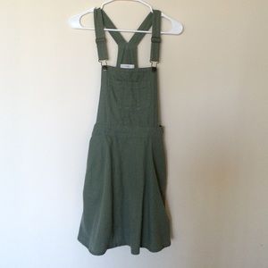 Denim Overalls Dress