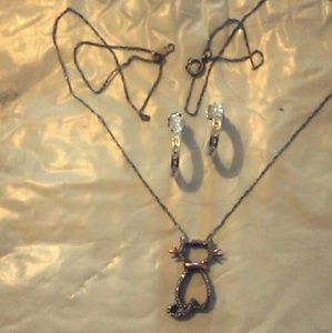 Earrings (necklace--SOLD--)