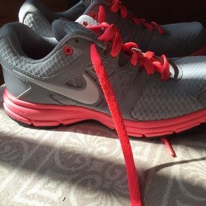 Hot pink nike running shoes (Relentless 2)