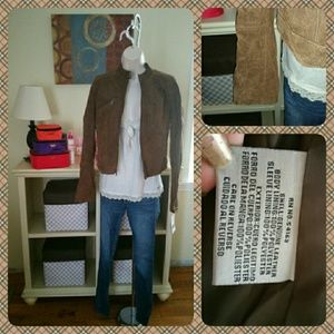 STOLEN FROM ME Levi's brown Moto Jacket