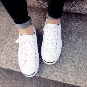 Women's All Leather Jack Purcell
