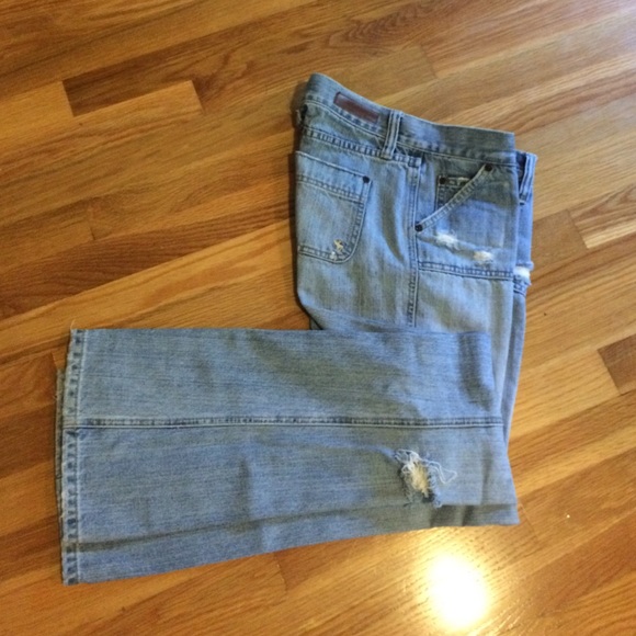 Abercrombie and Fitch flare leg jeans