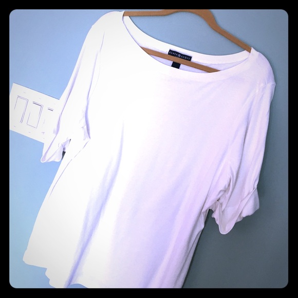 Cotton Cuffed T-shirt