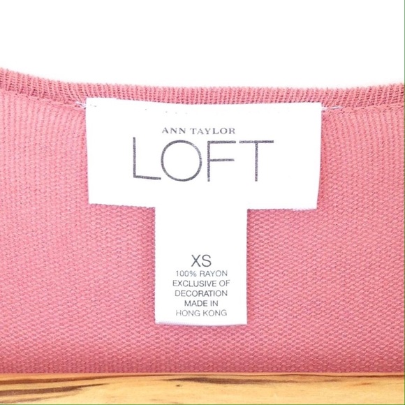 Ann Taylor Loft Key Hole Knit Top - Picture 4 of 4
