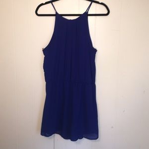 Blue romper!
