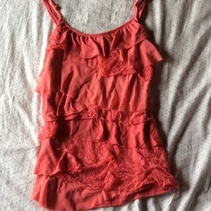 Red/ pink tank top