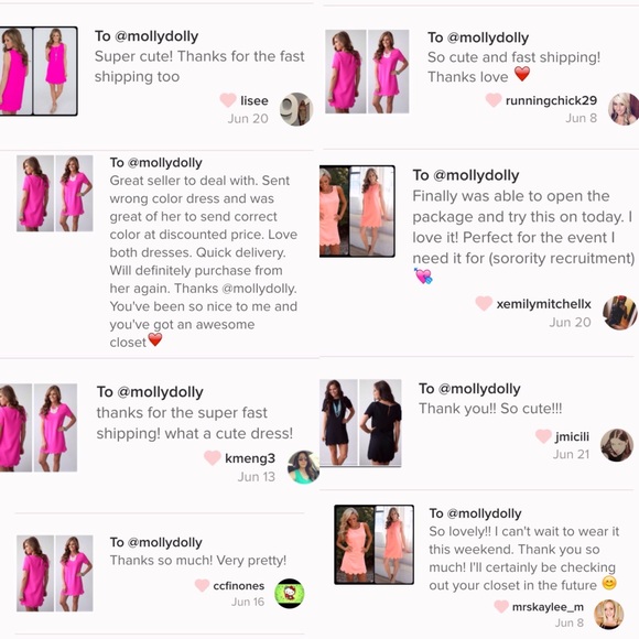 ❗️FINAL RESTOCK❗️Essential Solid Scallop Dress - Picture 3 of 3