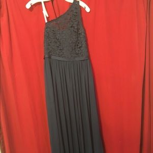 David's bridal bridesmaid dress.