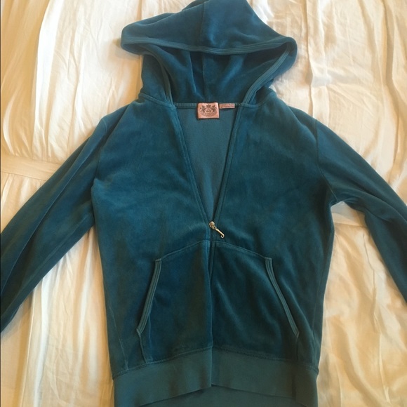 Juicy Couture aqua track jacket