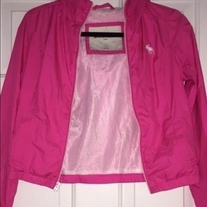 Abercrombie Kids Pink Wind Breaker